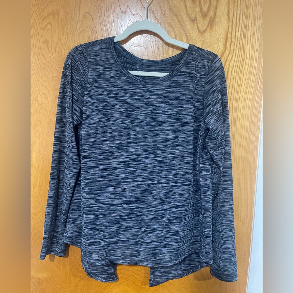 Zyia open back long sleeve